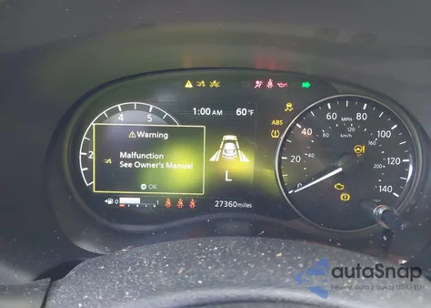 2023 Nissan Kicks Sv Xtronic Cvt из США, поврежденный, VIN 3N1CP5CV0PL474527